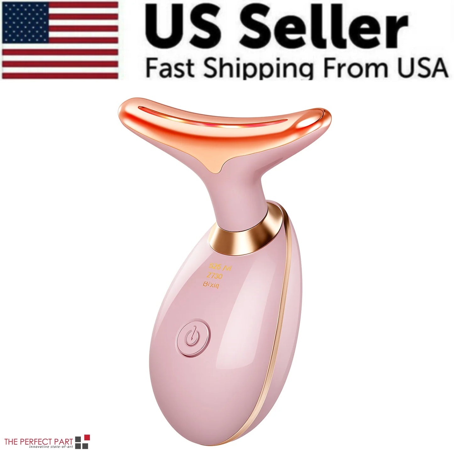 Neck Face Lifting Massager - LED Anti-Wrinkle Device for Double Chin & Skin Tightening