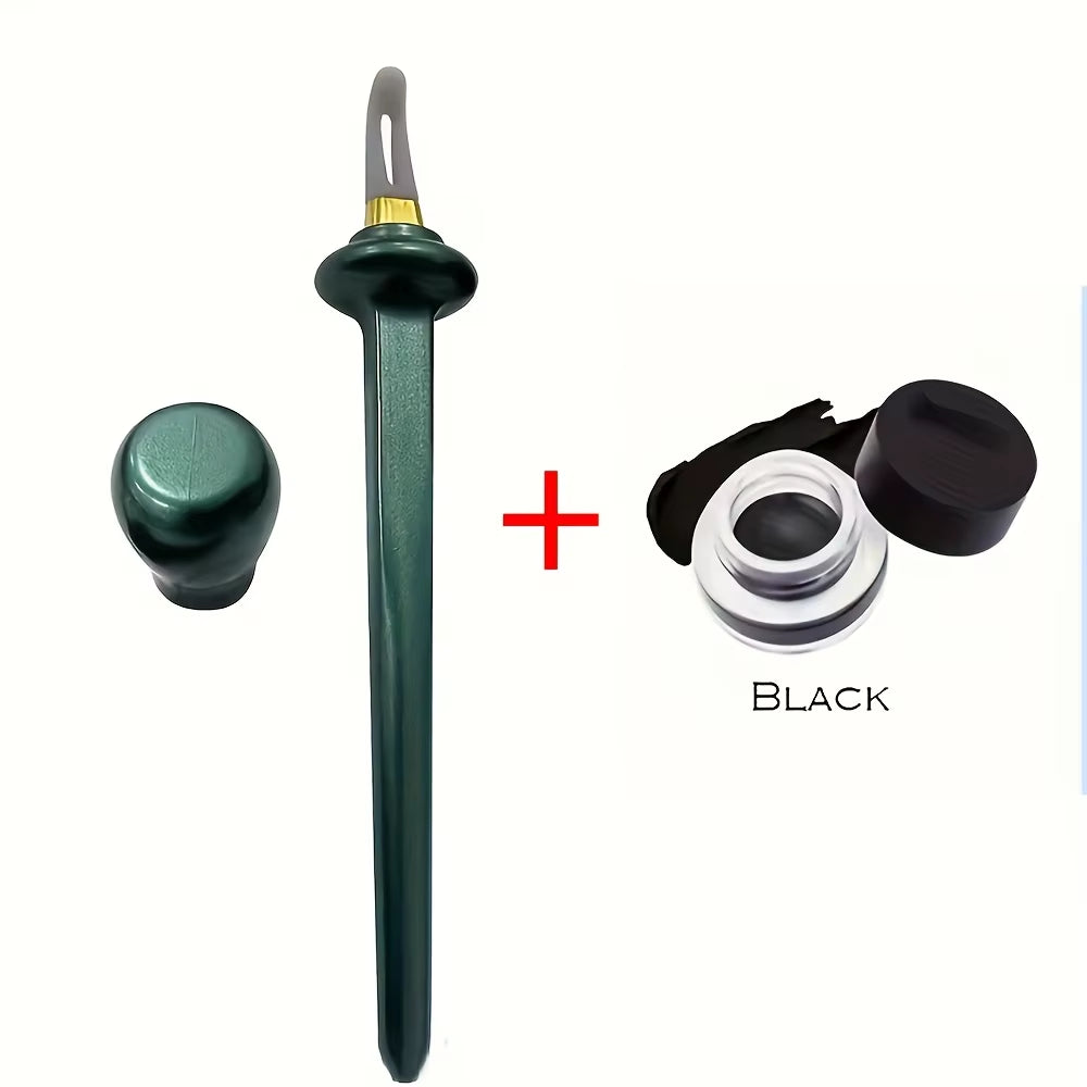 Waterproof Silicone Eyeliner Brush - Non-Smudge Precision Tool for Flawless Eye Makeup