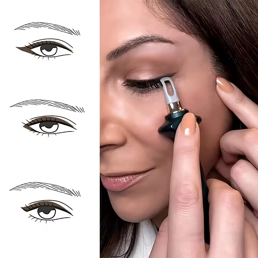 Waterproof Silicone Eyeliner Brush - Non-Smudge Precision Tool for Flawless Eye Makeup